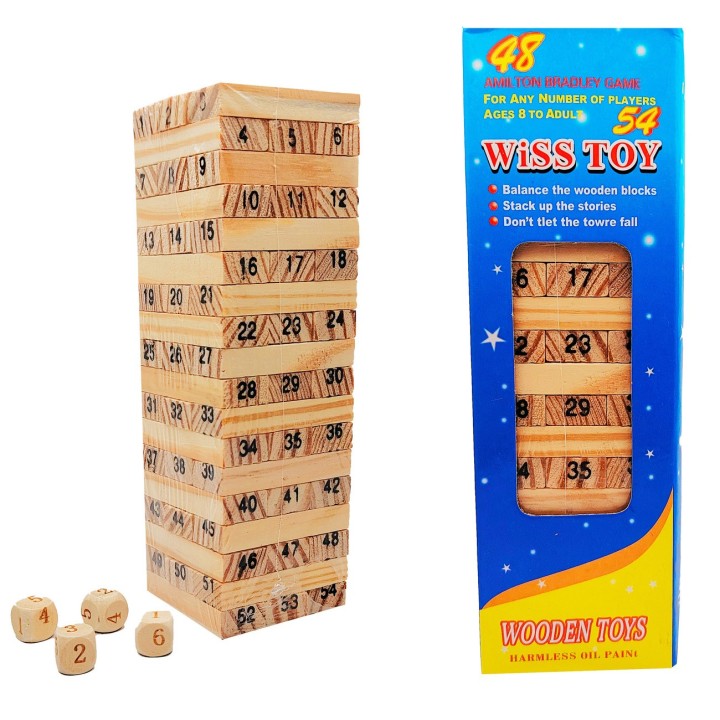 Torre Jenga Madera Juego