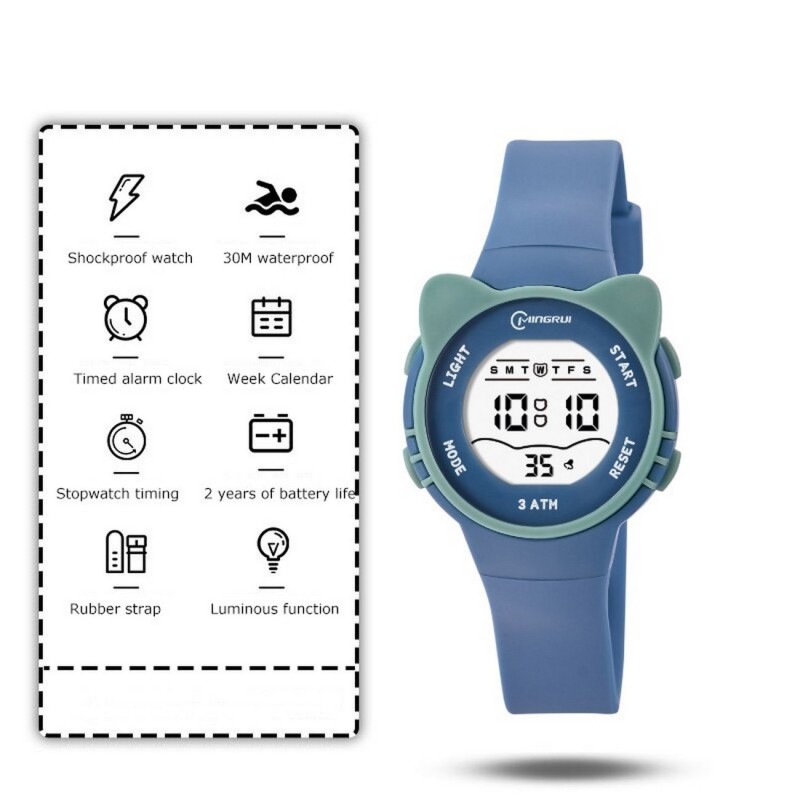 Reloj Impermeable Gato