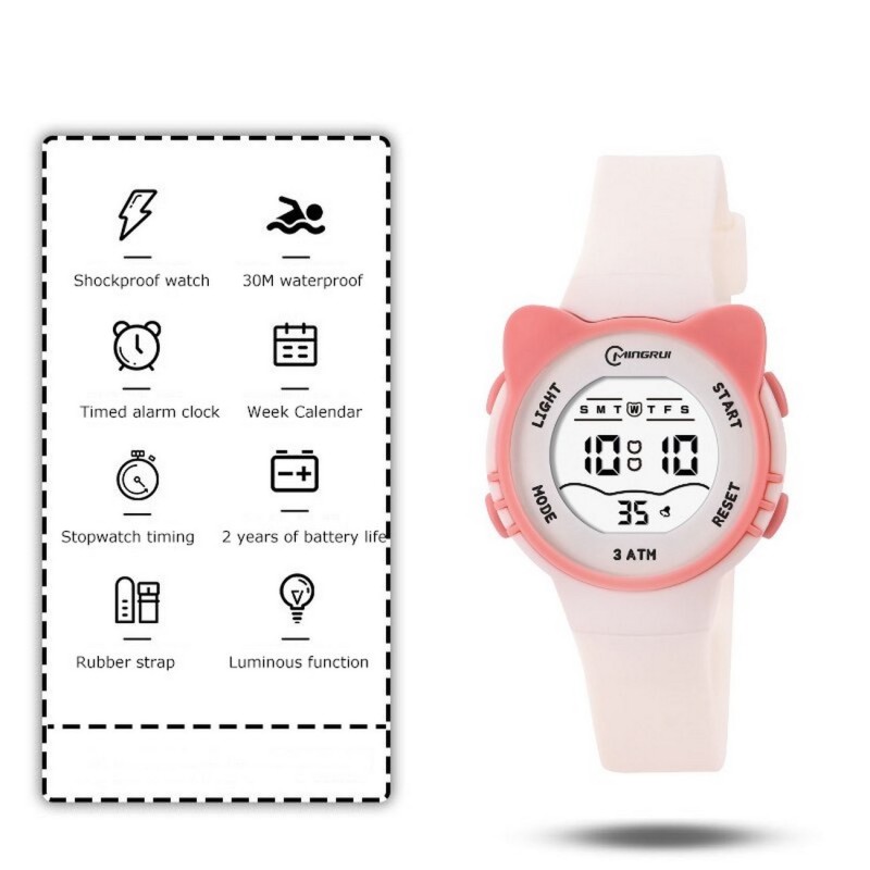 Reloj Impermeable Gato