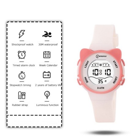 Reloj Impermeable Gato