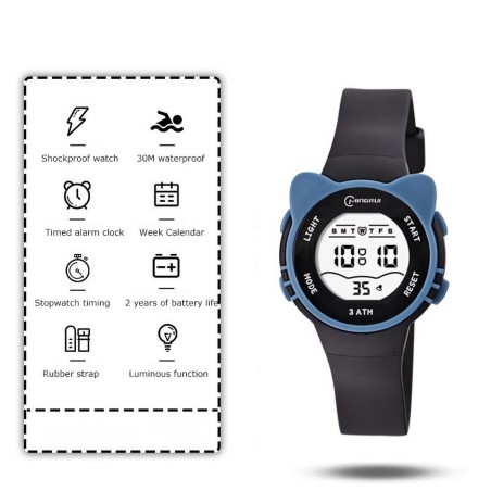 Reloj Impermeable Gato