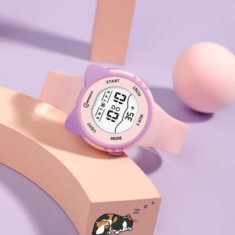 Reloj Impermeable Gato