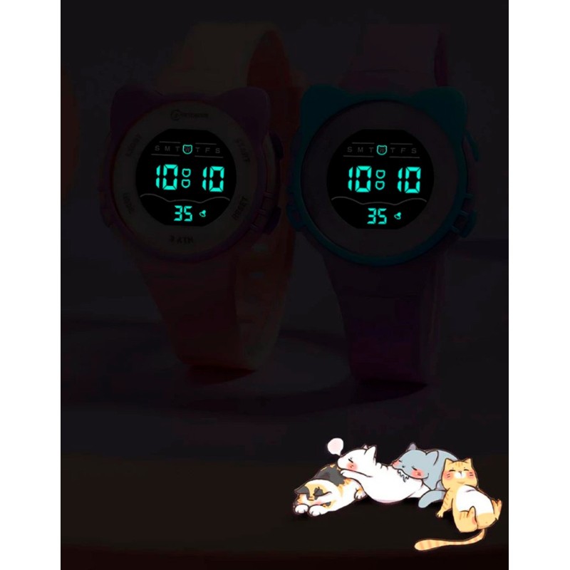 Reloj Impermeable Gato