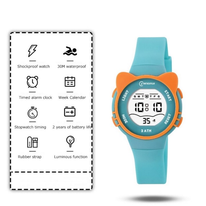 Reloj Impermeable Gato
