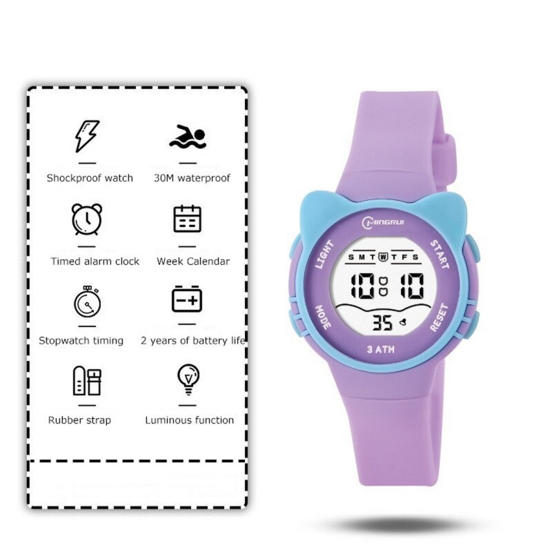 Reloj Impermeable Gato