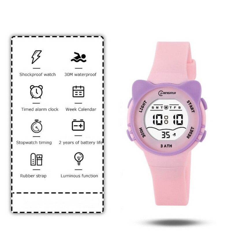 Reloj Impermeable Gato