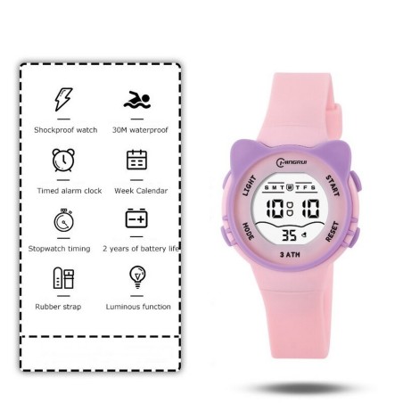 Reloj Impermeable Gato