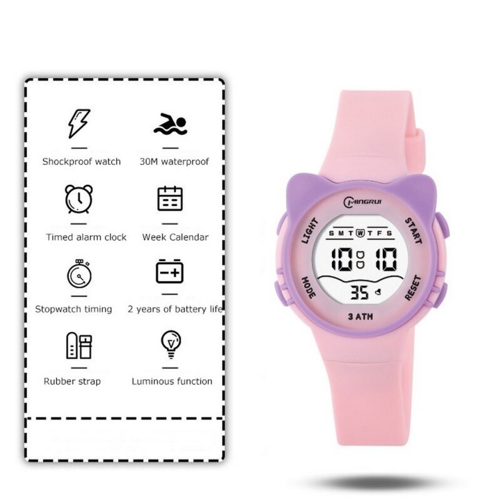 Reloj Impermeable Gato