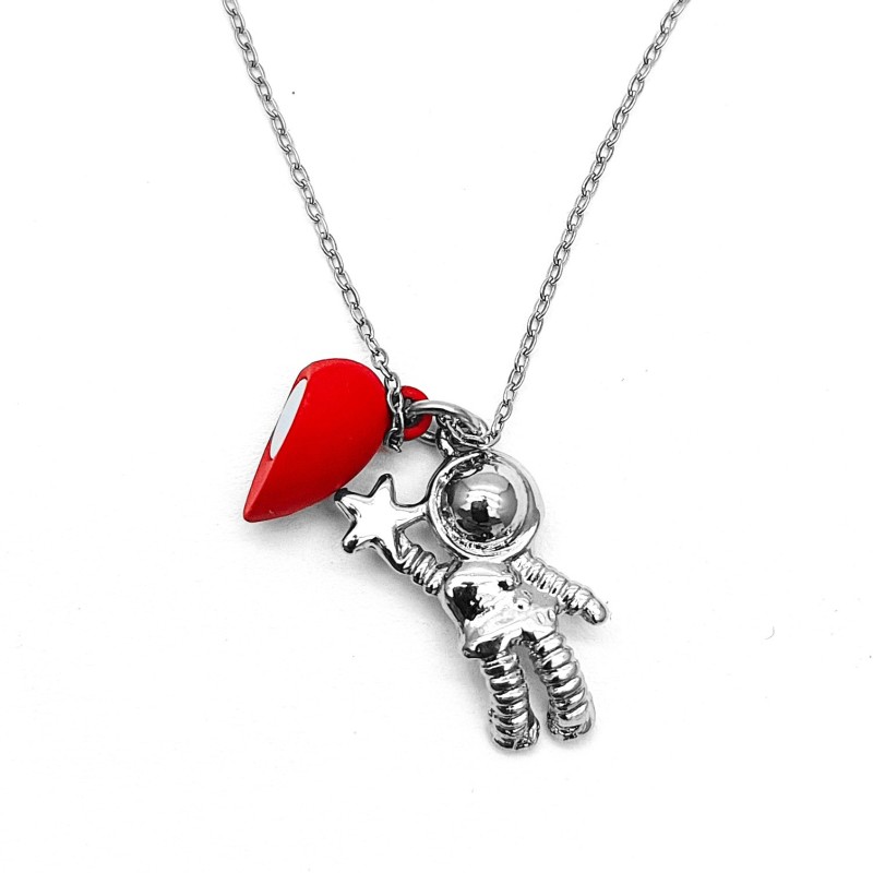 Collar Astronauta Pareja