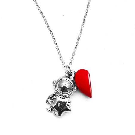 Collar Astronauta Pareja