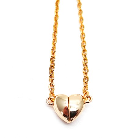 Collar Corazon Dorado