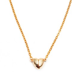 Collar Corazon Dorado