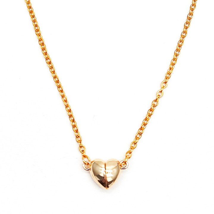 Collar Corazon Dorado