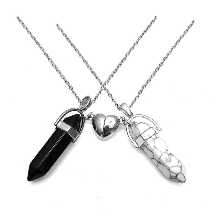 Collar Cuarzo Pareja