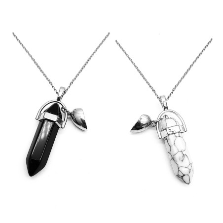 Collar Cuarzo Pareja