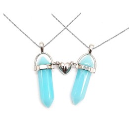 Collar Cuarzo Pareja