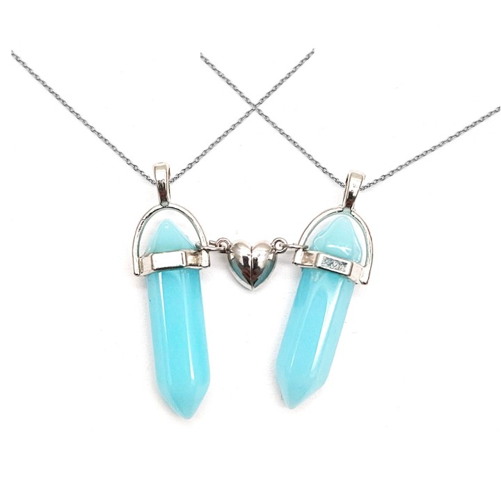 Collar Cuarzo Pareja