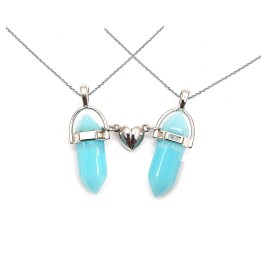 Collar Cuarzo Pareja