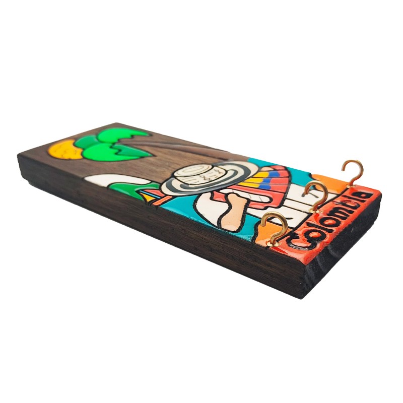 Porta Llave Acordeonero