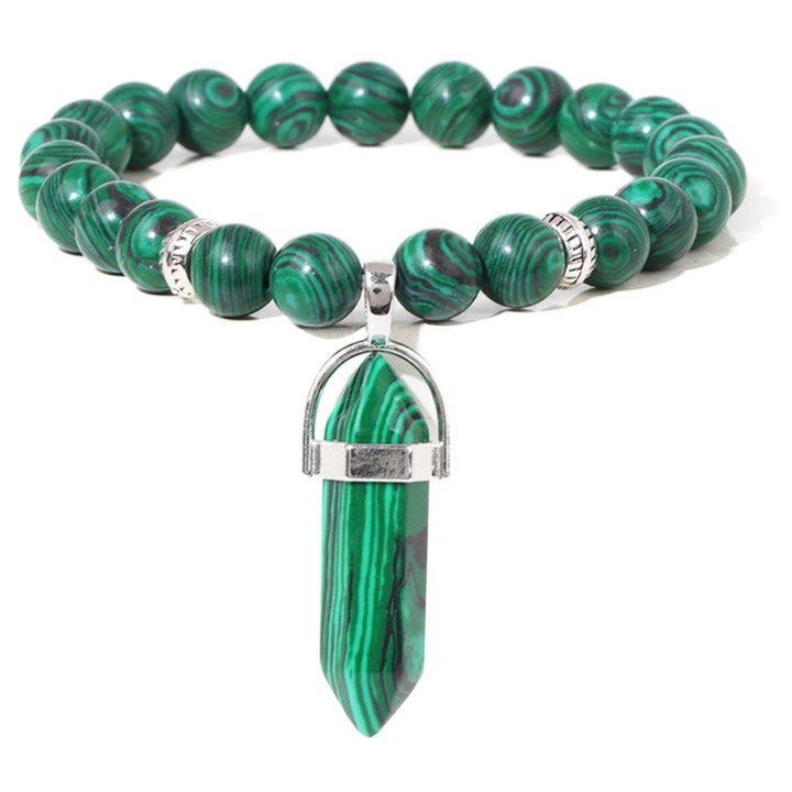 Pulsera Cuarzo Malaquita