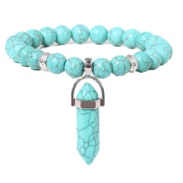 Pulsera Cuarzo Turquesa