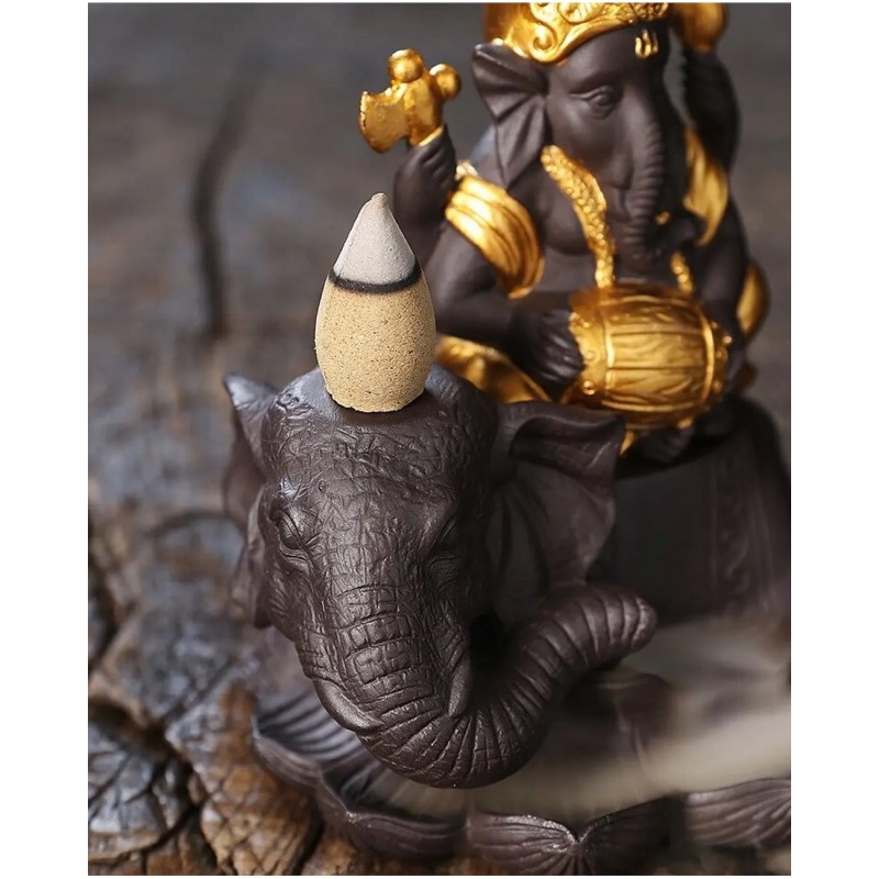 Elefante Ganesha Incienso 0331