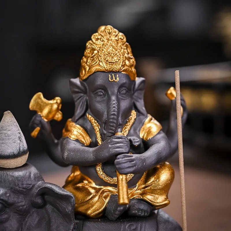Elefante Ganesha Incienso 0333