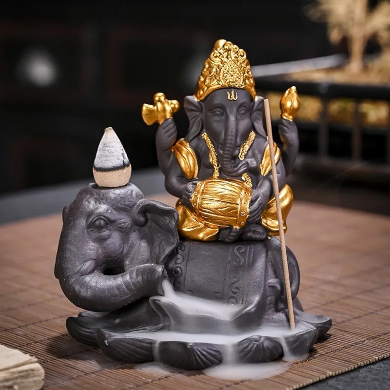 Elefante Ganesha Incienso 0333