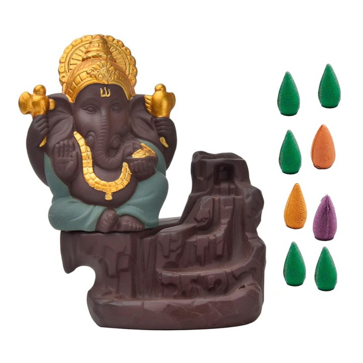Elefante Ganesha Incienso 0334