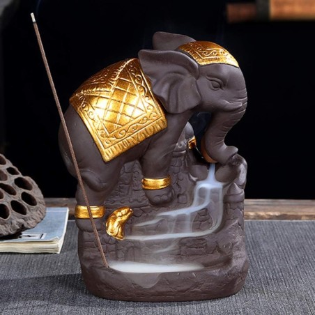 Elefante Ganesha Incienso 0336