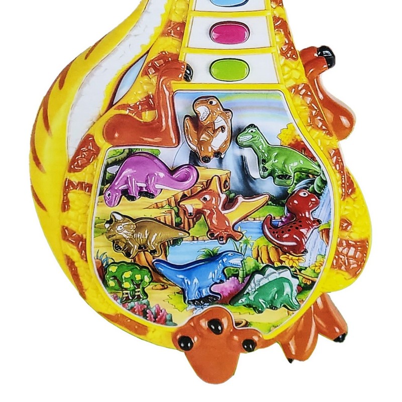 Piano Guitarra Dinosaurios