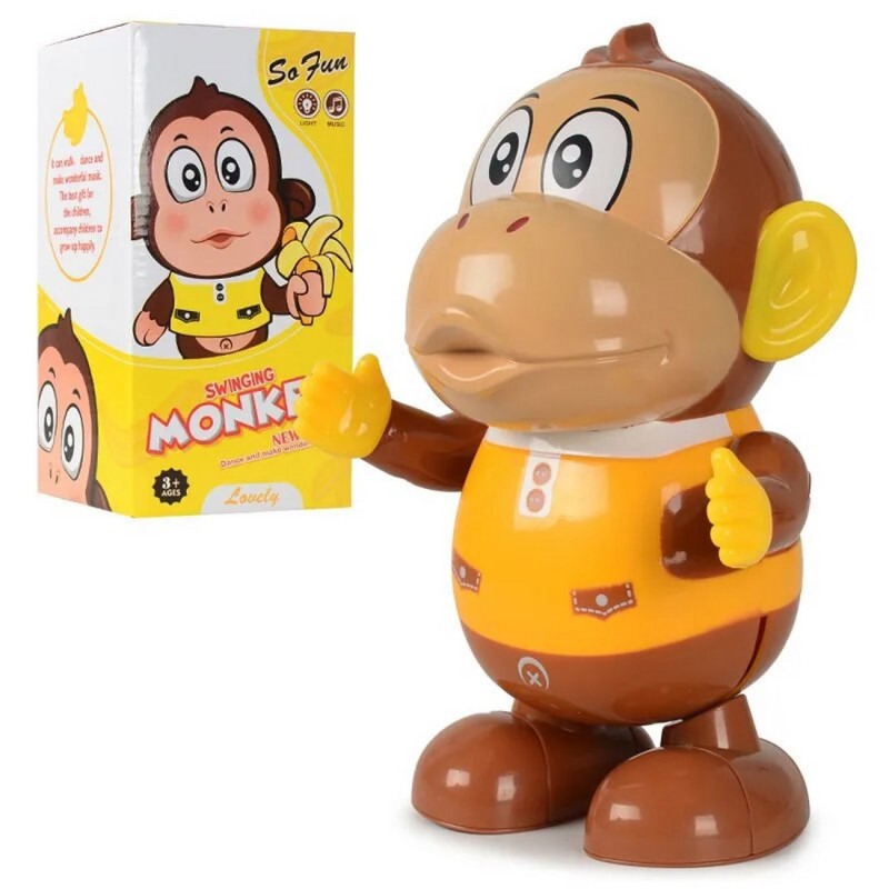Robot Mono Mico Luces