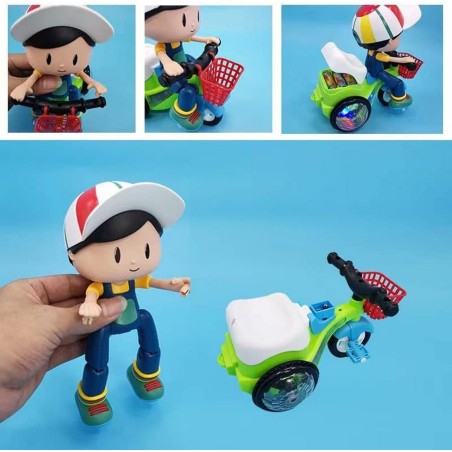 Robot Niño Triciclo