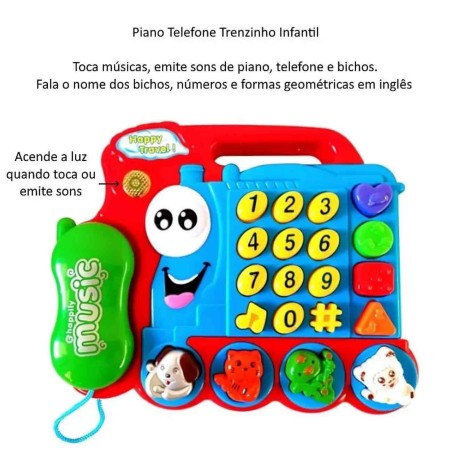 Teléfono Celular Tren Juguete