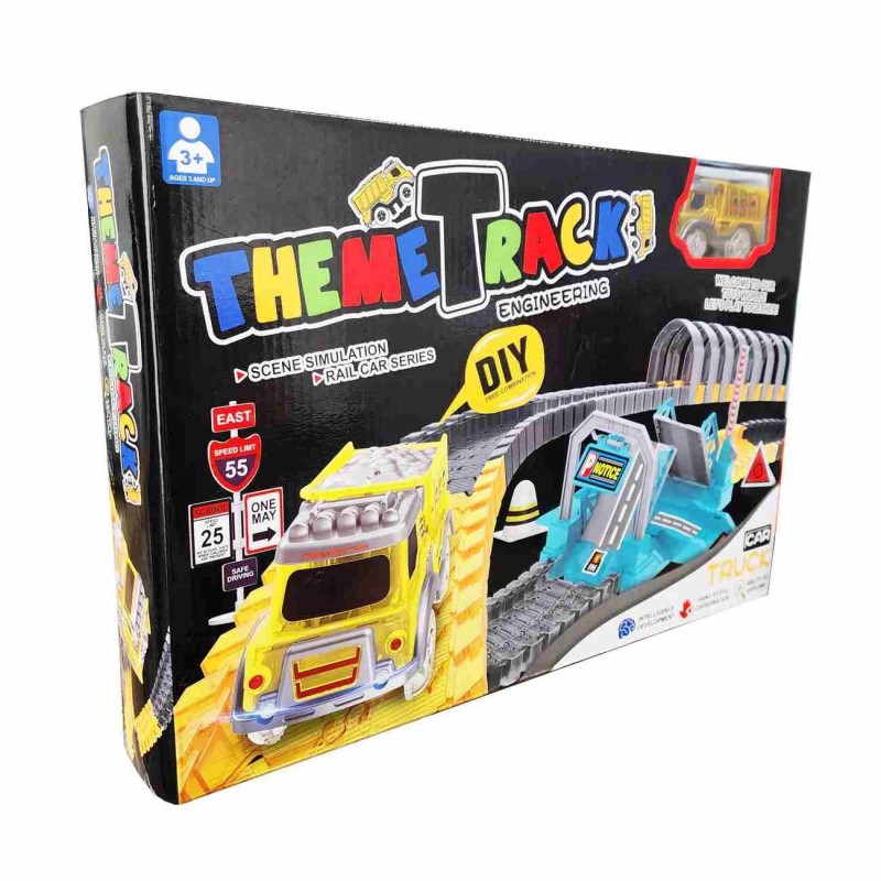 Pista Carro De Construccion