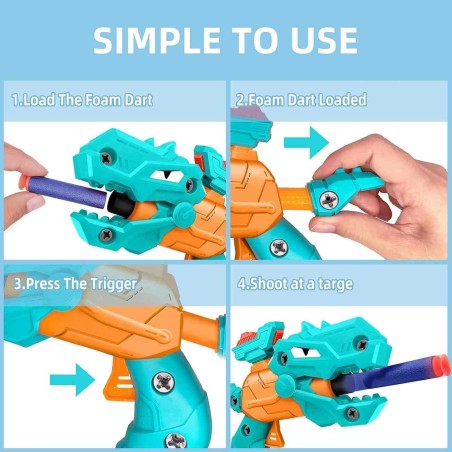 Pistola Dinosaurio Rex