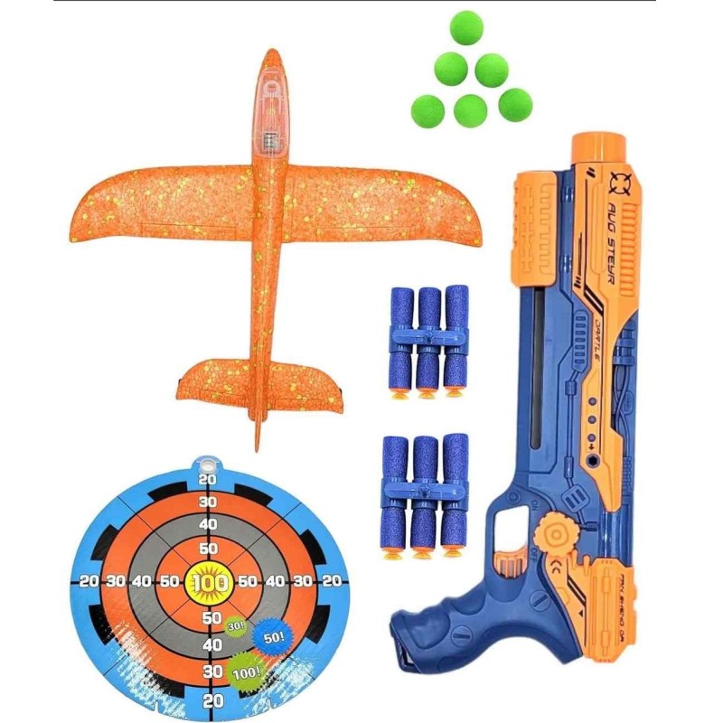 Pistola Lanza Dardos Avion