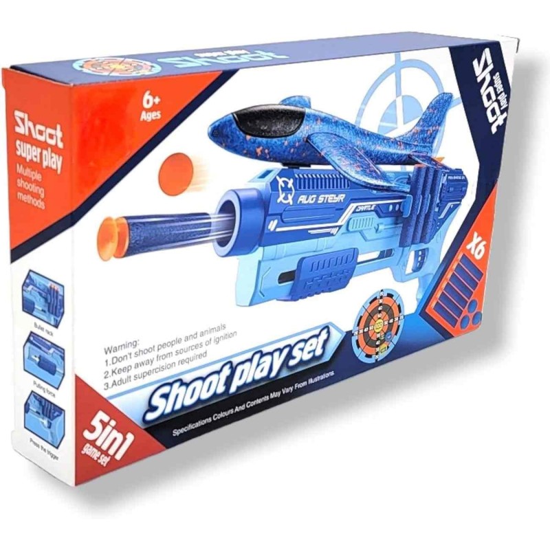 Pistola Lanza Dardos Avion