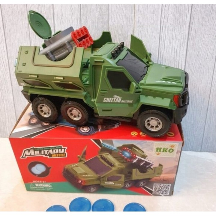 Carro Militar Lanza Tazos