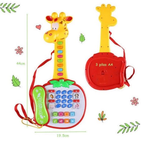 Teléfono Celular Jirafa Guitarra