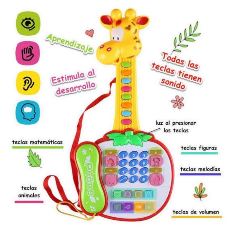 Teléfono Celular Jirafa Guitarra