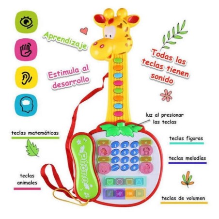 Teléfono Celular Jirafa Guitarra