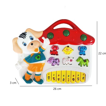 Piano Organeta Animales