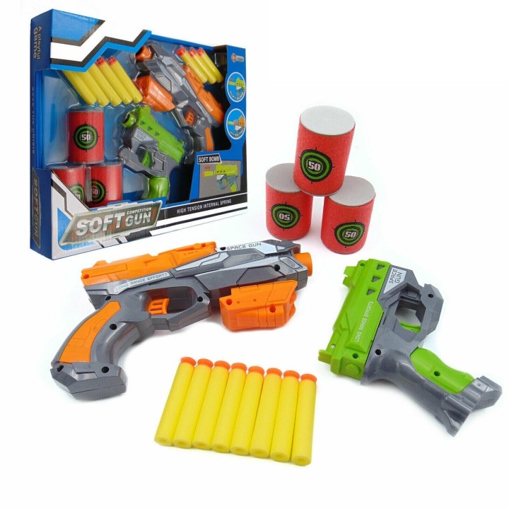 Pistola Lanza Dardos Nerf