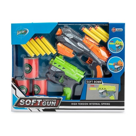 Pistola Lanza Dardos Nerf