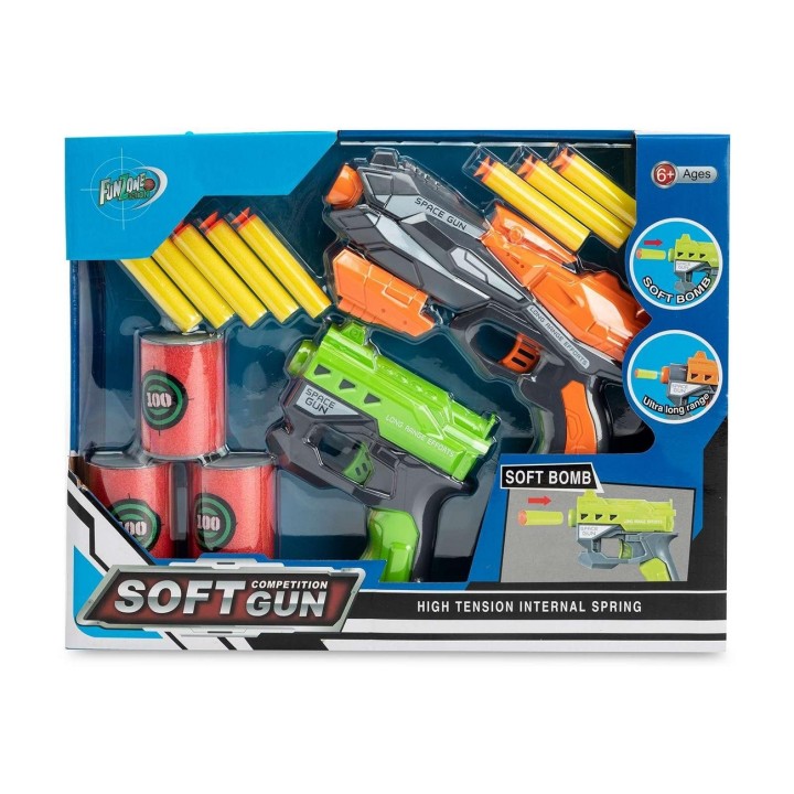 Pistola Lanza Dardos Nerf