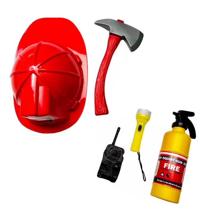 Niños Herramientas Bombero