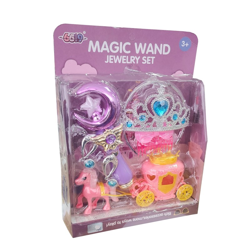 Set Varita Princesa Corona