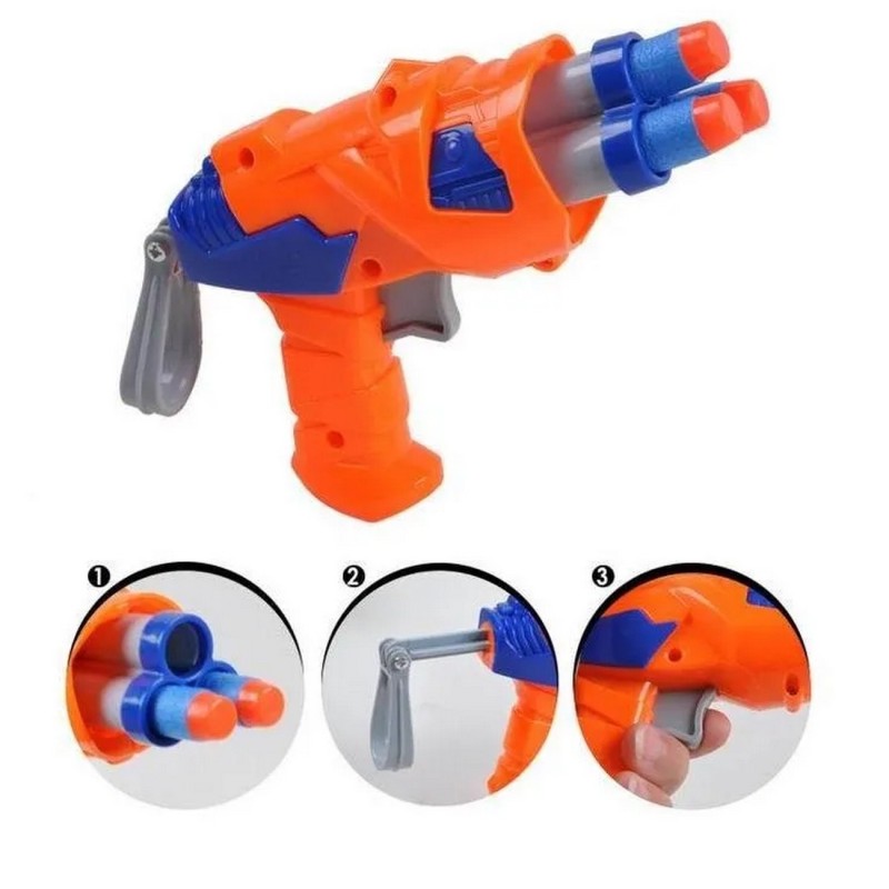 Pistola Lanza Dardos Nerf