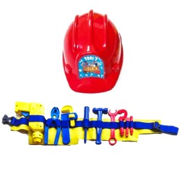 Juguete Set Casco Herramienta